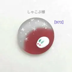 【973】ハンドメイド　レジン　ヘアゴム　ポニーフック
