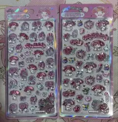 海外限定 サンリオ マイメロディ ドロップシール2枚セット 公式ライセンス