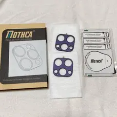 カメラカバー iPhone14 Pro /Pro Max 保護カバー パープル