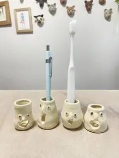 家族用　まとめ売り　歯ブラシ　ホルダー　4個セット
