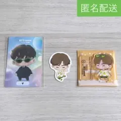 【BTS × スシロー】インザソム　アクスタ&ピック／カード 3点SET★ V