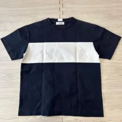 AER ネイビー ホワイト ストライプ Tシャツのサムネイル