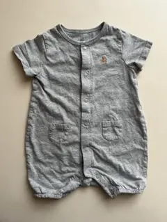 baby GAP くまさん ロンパース グレーのサムネイル