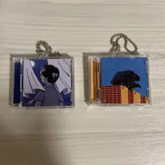 マカロニえんぴつ　CDケース型キーホルダー 2個セット