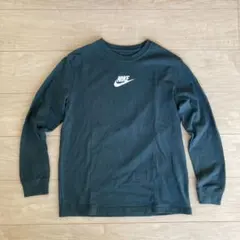Nike ダークグリーン　キッズロングTシャツ