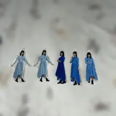 日向坂アクリルキーホルダー 5個セット