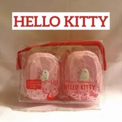レトロ　平成　ハローキティ　石鹸ケース　クリアポーチ　小物入れ　小物ケースのサムネイル