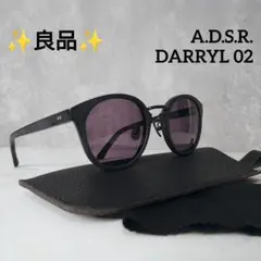 良品✨️A.D.S.R.サングラス マットブラック DARRYL 02 ダリルのサムネイル