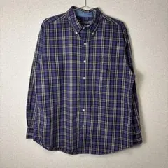 90s CHAPS RALPH LAUREN チェック シャツ 長袖 古着