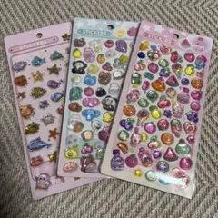 ポンポンドロップ風シール　新品　おまとめ