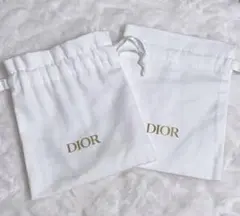DIOR ディオール　巾着　ポーチ　2点セット