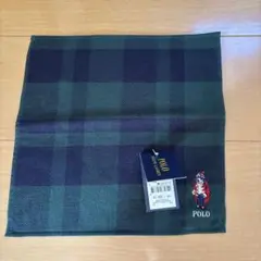 【新品未使用】POLOラルフローレン タオルハンカチ ミニタオル ポロベア