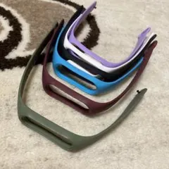 シリコン製スマートウォッチバンド 6色セット