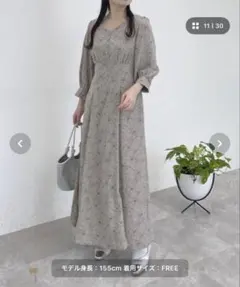 mystywoman フラワーエンパイアワンピースのサムネイル