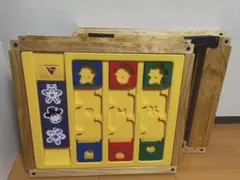 日本育児 木のミュージカルキッズランドDX 折りたたみ式ベビーサークル