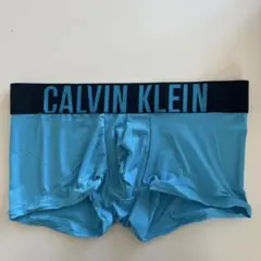カルバンクライン　ローライズボクサー　L(M) ライトブルー　ナイロンストレッチ