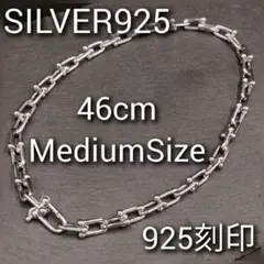 シルバー 925 レディース ネックレス 銀 メンズ女用 デザイン ハード