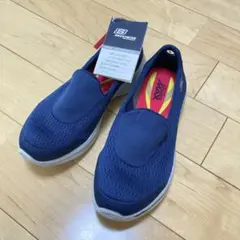 SKECHERS GO WALK4 ネイビー スリッポン