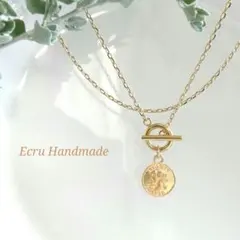 チロル様　マンテルコインロングネックレス60