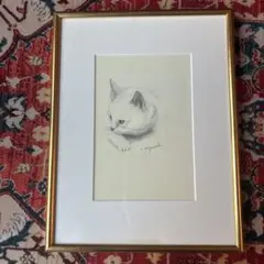 奥村土牛 シルバータビー 猫 版画 美品＊＊＊ - メルカリ