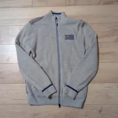 ゴルフ　グレー ハイネックジャケット L
