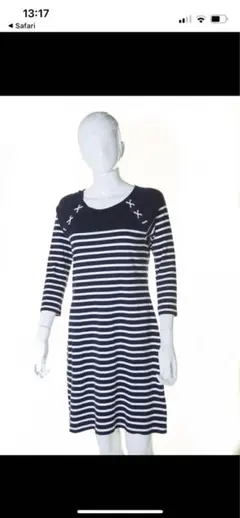 ラルフローレン　ボーダーワンピ