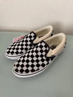 VANS クラシックスリッポン ニット チェッカースリッポン　※箱無しです
