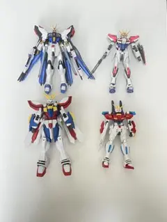 MG 強化型ダブルゼータガンダム リゼル(隊長機) 組立済・ジャンク品