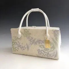 新品未使用 ！！特別セール！！京都 西陣 正絹 帯使用 利休バッグ