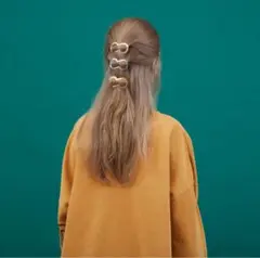 CLINQ ヘアクリップ - BARBARA gold-のサムネイル