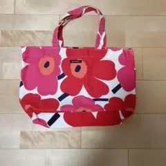 マリメッコ 花柄 トートバッグ
