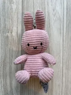 BON TON TOYS ミッフィー コーデュロイ キーチェーン ピンク