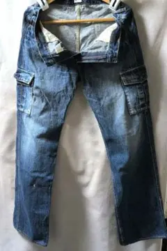 ETERNAL デニム カーゴパンツ インディゴのサムネイル