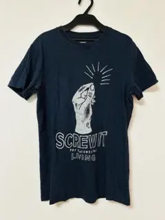 Diesel ディーゼル グラフィックTシャツ ネイビー