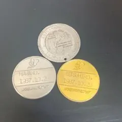 記念メダル 3枚セット 1987年