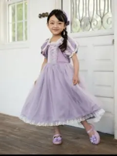 新品タグつき✨ラプンツェル　ワンピース　バースデイ　コトリ　100センチ