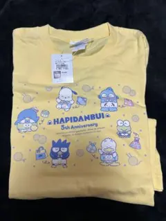 はぴだんぶい　はらまきデザイン　TシャツMサイズ　はぴだんぶい5周年