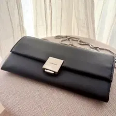Calvin Klein チェーンショルダー 黒 美品