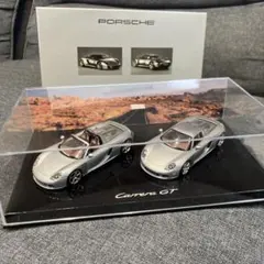 1/43 ポルシェ カレラGT ディーラー特注モデル 2台セット