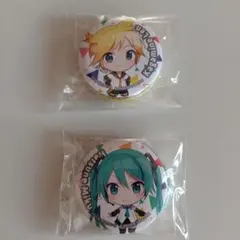 初音ミク・鏡音レン 缶バッジセット