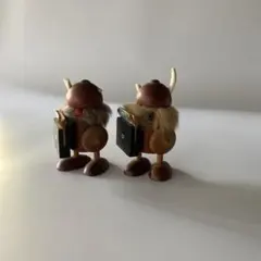 ノギンス バイキング人形 デンマーク 北欧 2個セット