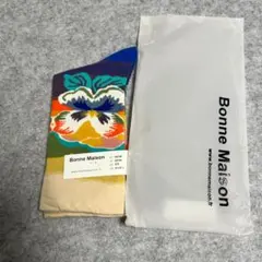 ⑦新品未使用　Bonne Maison ソックス ボンメゾン　フランス製のサムネイル