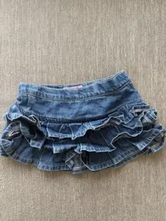 SISTER JENNI デニムフリルスカート 100