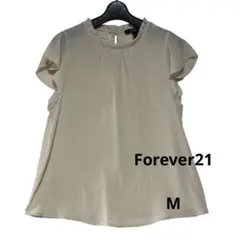 FOREVER 21 Contemporary フリルネック ノースリーブ Mのサムネイル