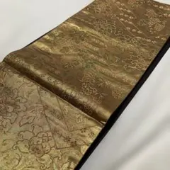 Tama様専用　正絹の袋帯　ぶどう柄