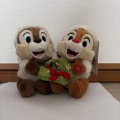 チップとデール 2006年クリスマス ぬいぐるみ リース