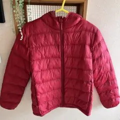 UNIQLO ユニクロ赤いダウンコート 中綿コート