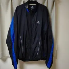 アディダス ナイロンジャケット  US:XL　ゆるだぼ