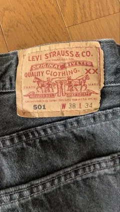 LEVI'S 501 ストレートデニム W38 L34