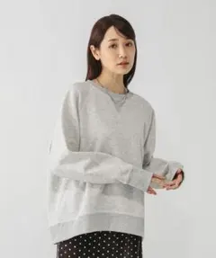 新品未使用品☆GLOBAL WORK☆やわらか裏起毛カラープルオーバー